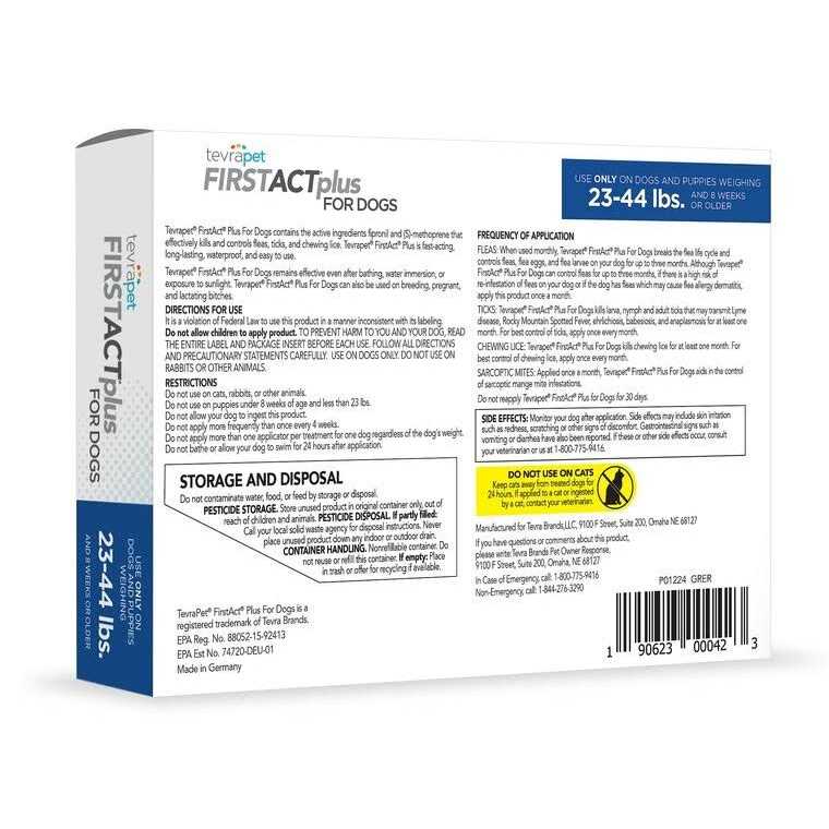 Flea and Tick Prevention Dogs K689