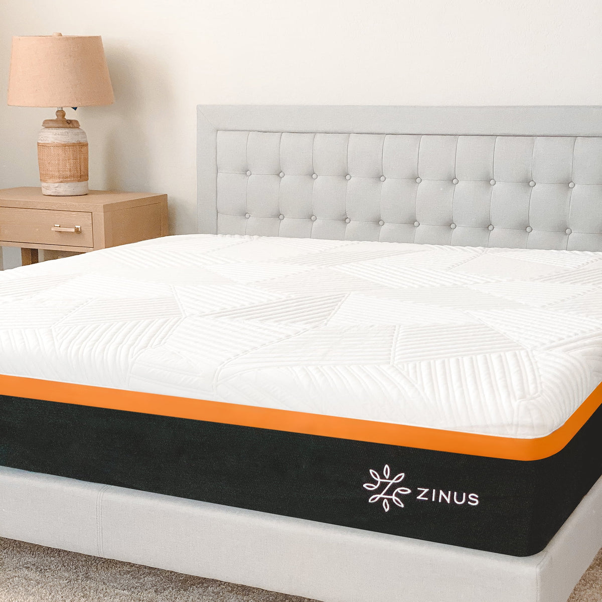 Queen Memory Foam Pocket Spring Hybrid Mattress I79453