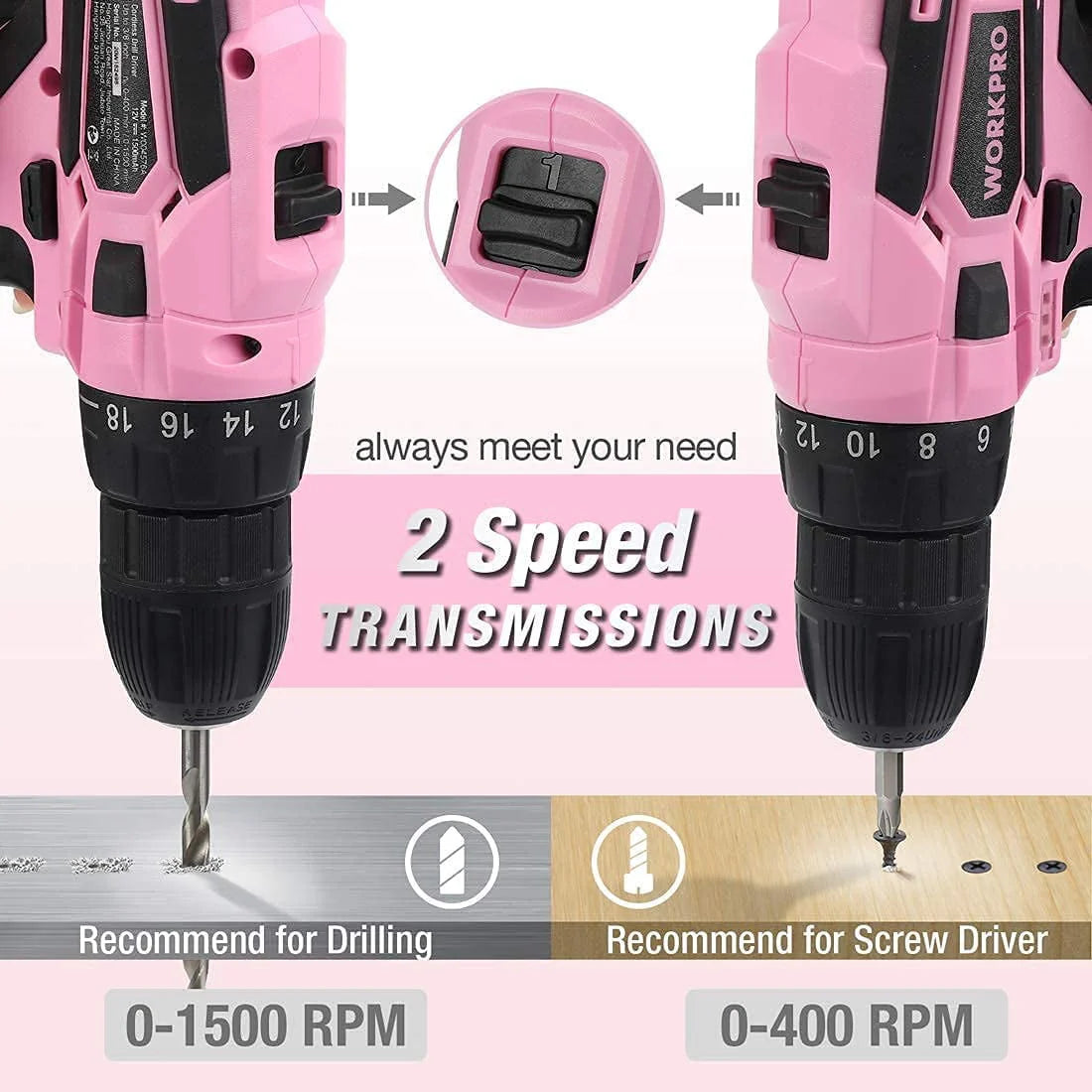 Cordless Drill Driver Kit O91330