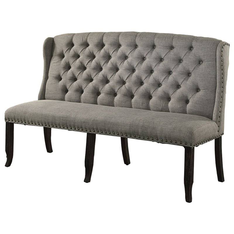 Light Gray Settee I288