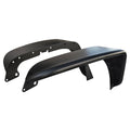 Black Steel Front Crusher Flares O849