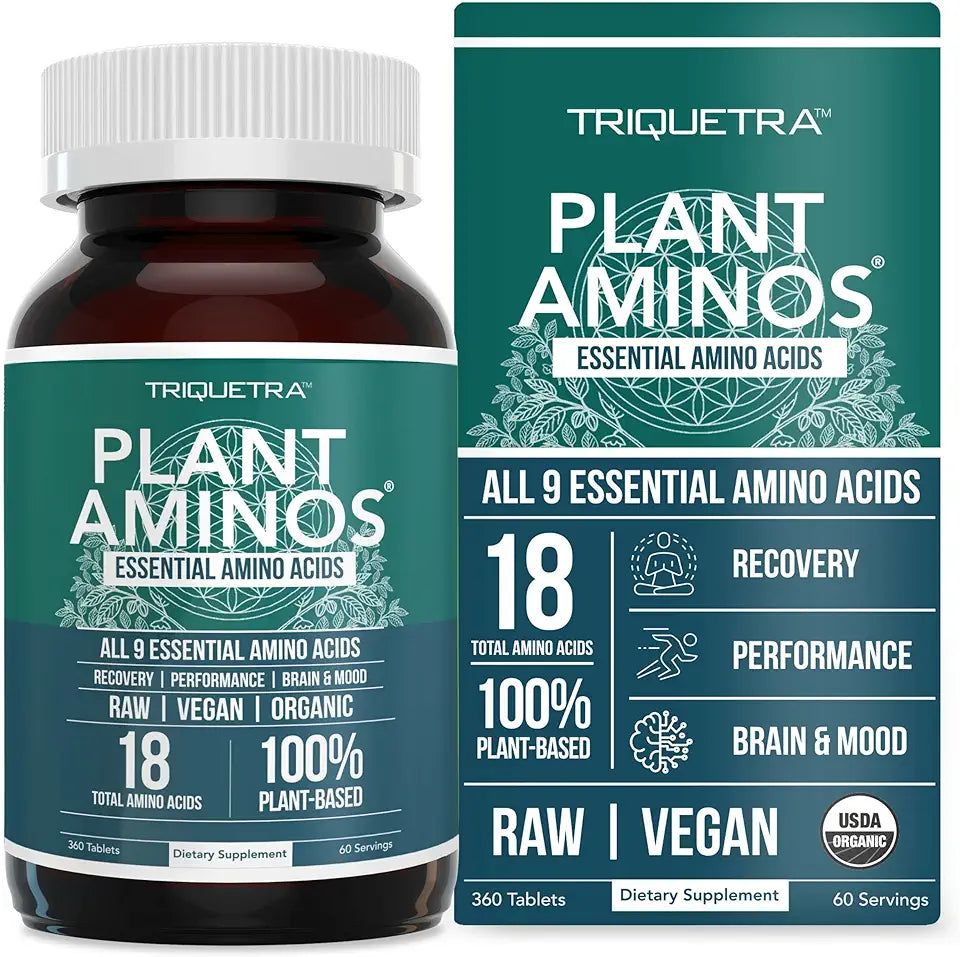 Plant-Based Essential Amino Acids 360 Tablets U64780