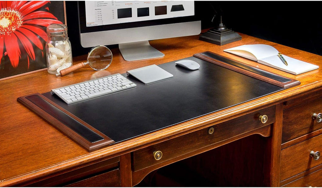 Wood & Leather Desk Pad G630304