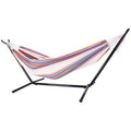 Double Camping Hammock White Blue Red C16975