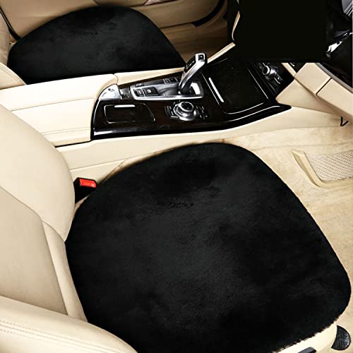 Beige Sheepskin Auto Front Seat Cushion Car Seat Cover Q25146
