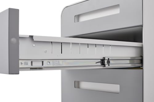 Black 3 Drawer Mobile File Cabinet E34688