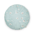 Round Blue Cushion D180