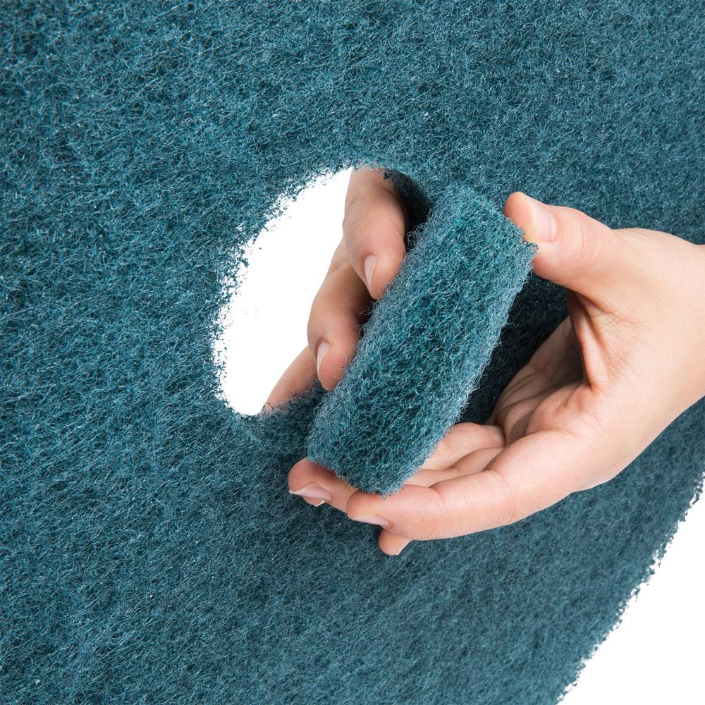Blue Cleaner Pad 22 in 5/Case S365174
