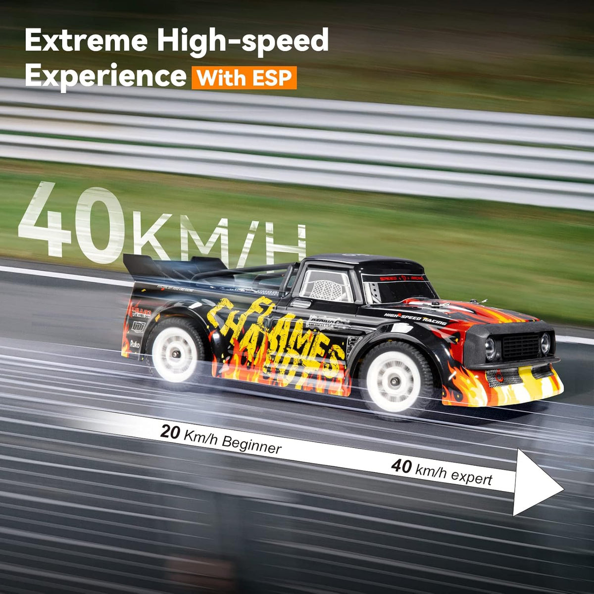 4WD RC Rally Racing and Drift Car 1/16 2.4Ghz RTR N451