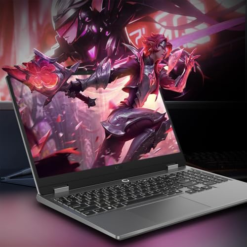 15.6 FHD 144Hz IPS Display Gaming Laptop with 64GB DDR5 RAM and 2TB SSD L6058