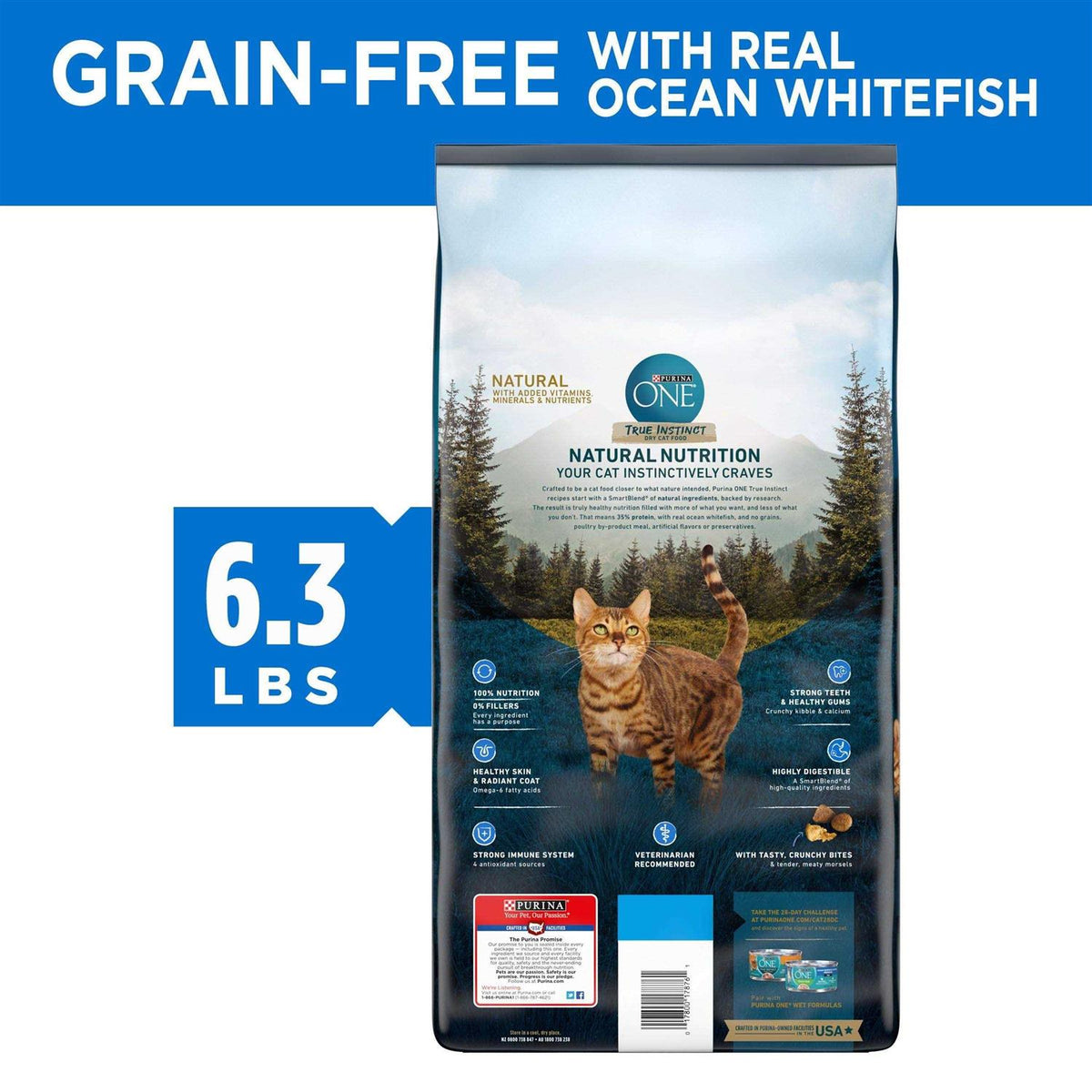 Natural High Protein Grain Free Dry Cat Food P2820