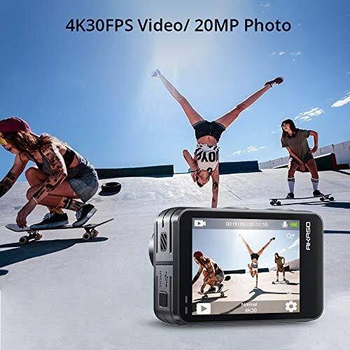 IPX7 Waterproof 4K 20MP Action Camera with Touch Screen Z161295