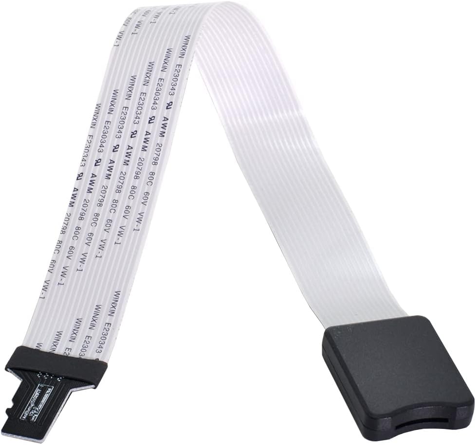 Micro-SD TF Memory Card Kit Male to SD Female Extension Cable 25cm H3800