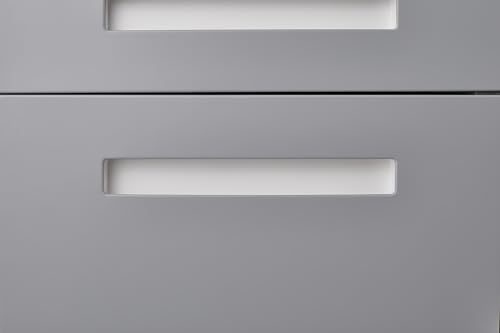 Black 3 Drawer Mobile File Cabinet E34688