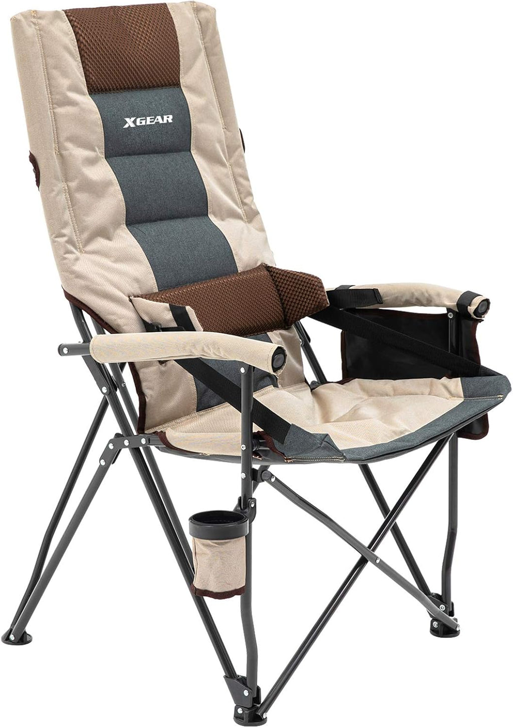Folding Camp Chair with Lumbar Support Z8151