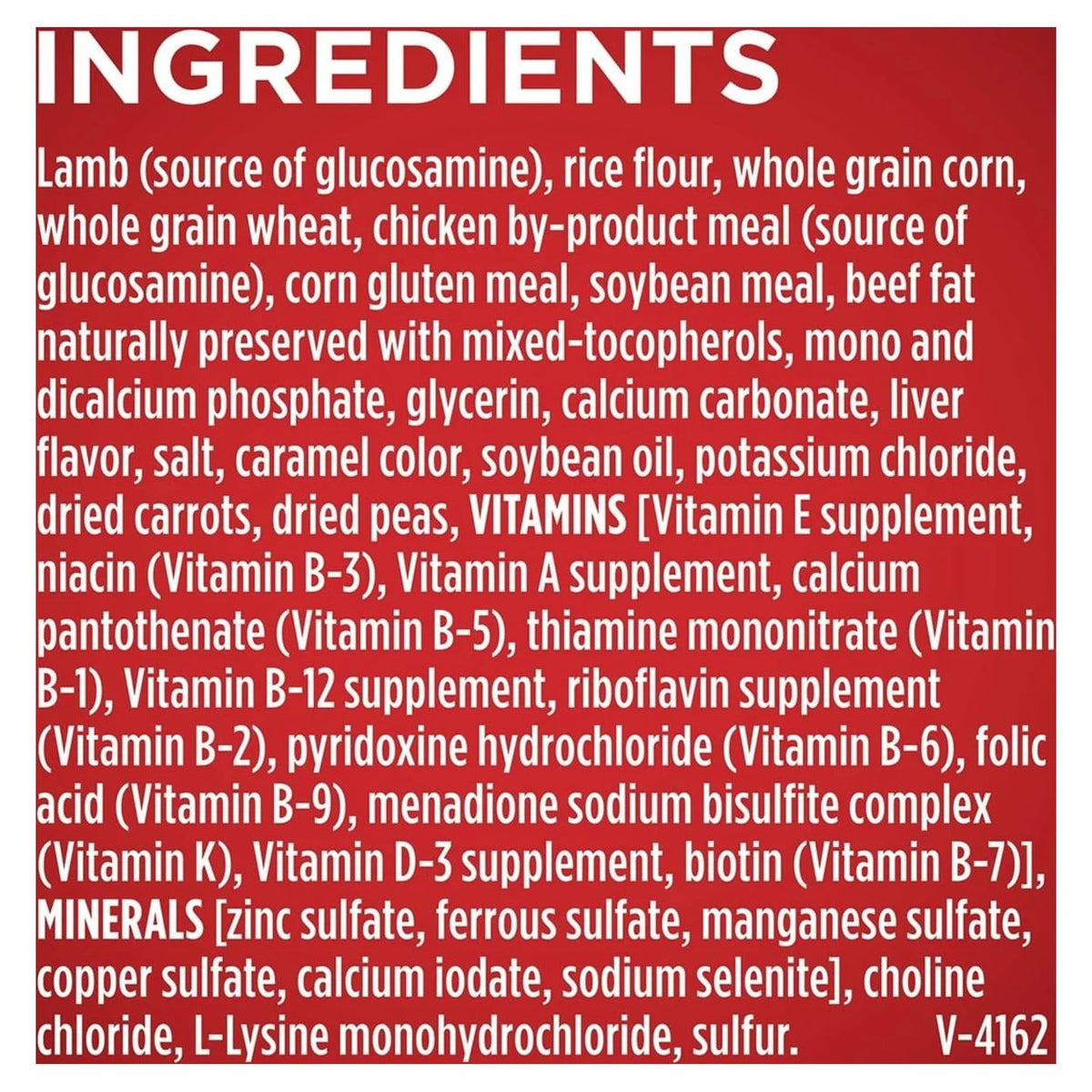 Lamb & Rice Formula 44 Pounds Dog Food H310