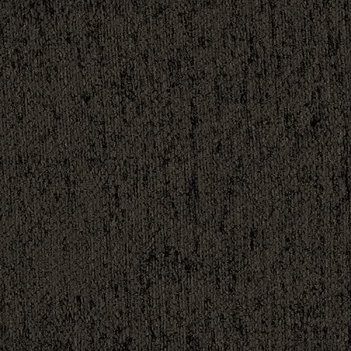 3-Piece Chenille Fabric Manual Reclining Sofa Set, Chocolate G35890