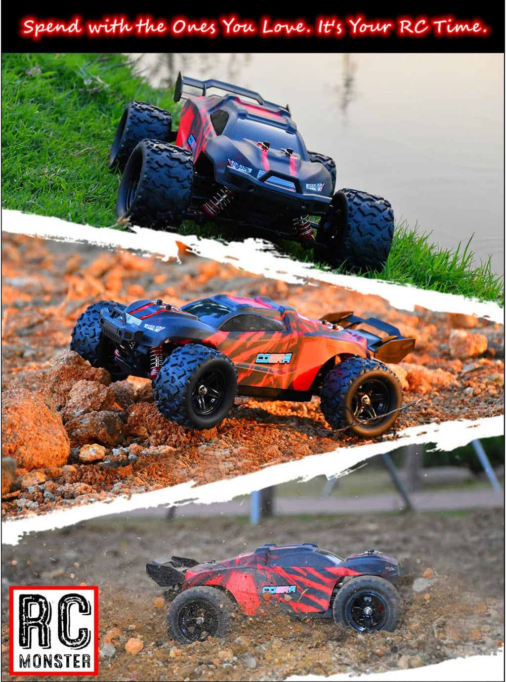 1:18 Scale 4WD High Speed Off Road Remote Control Truck D1192
