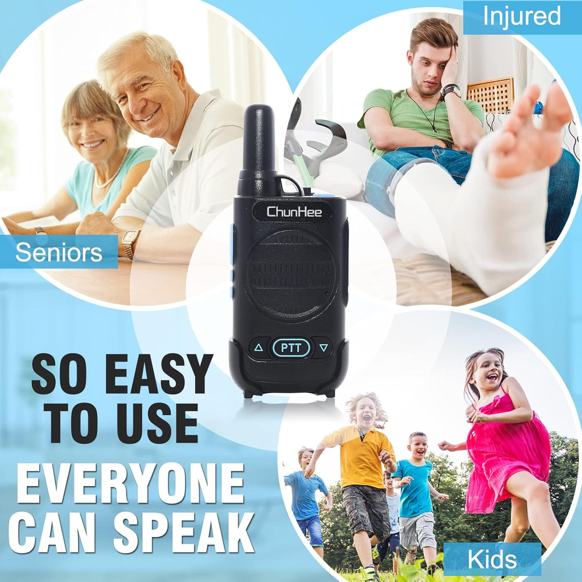 16 Channel Long Range Intercom System P2599