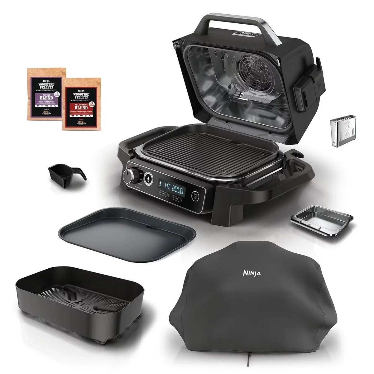 7-in-1 Outdoor Grill & Smoker V87802