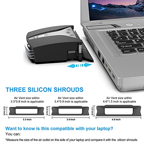 Laptop Fan Cooler with Temperature Display F2060