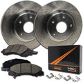 Max Brakes Premium OE Rotors with Carbon Ceramic Pads Z48570