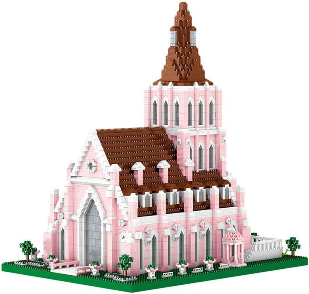 Pink Micro Mini Building Blocks 5,153 pcs 3D Puzzle M604488