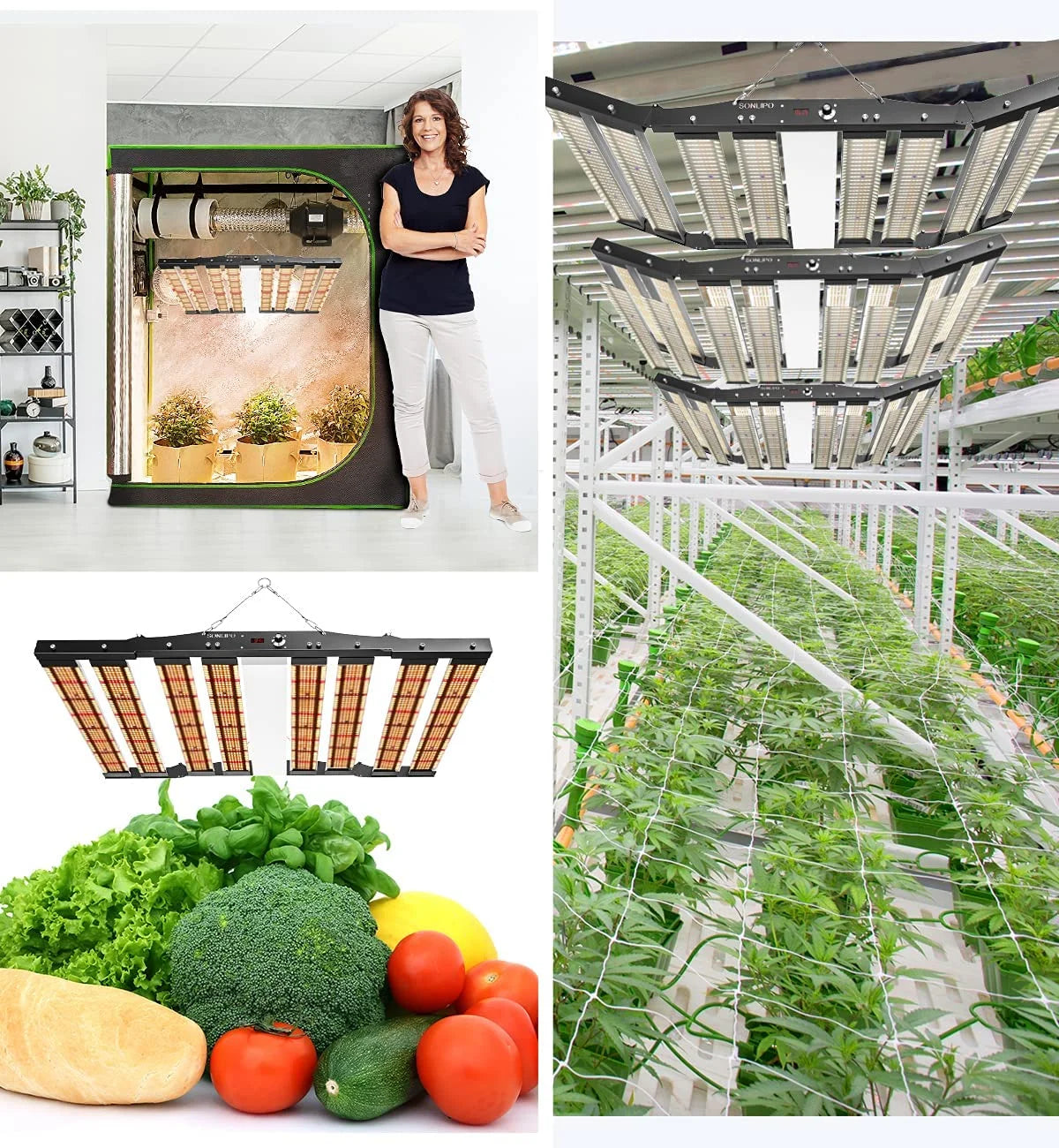 650W LED Grow Light with Full Spectrum UV & IR T2752