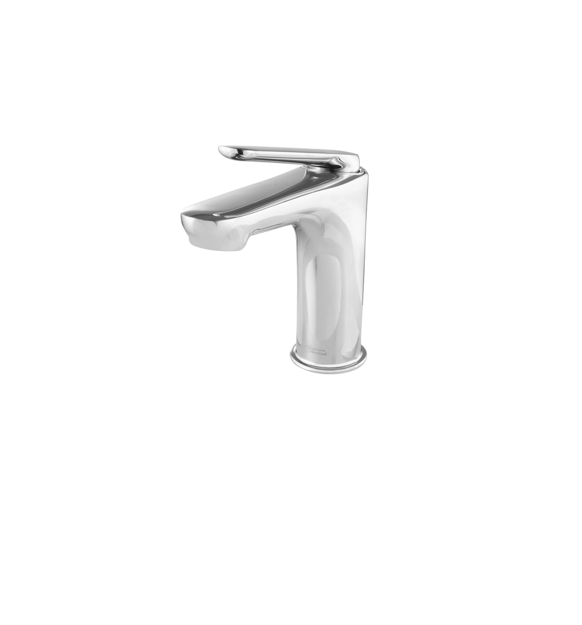 Polished Chrome Single Hole Bathroom Faucet with Drain A22284