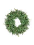 24x22 Mixed Pine and Berry Artificial Christmas Wreath O5712