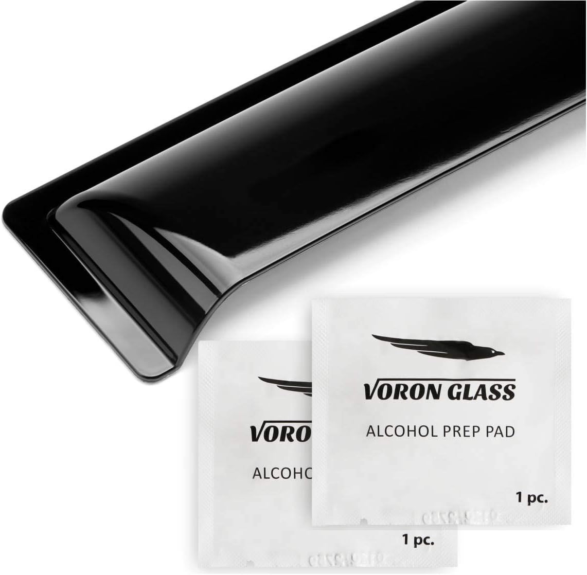 Glass Tape-on Rain Guards for Toyota RAV4 SUV, 4 Pieces K225