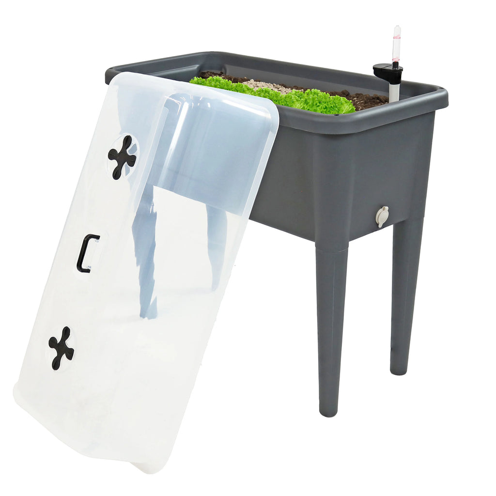 Self-Watering Raised Garden Bed with Cover X876800