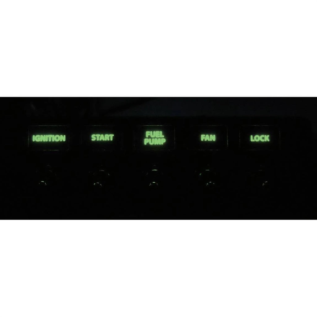 LED Toggle Panel with Guards U7788