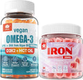 Vegan Iron Omega3 Gummies 1280mg T712