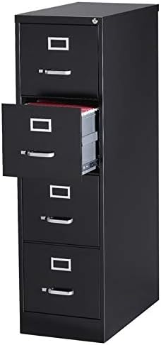 4 Drawer Light Gray Letter File Cabinet L16331