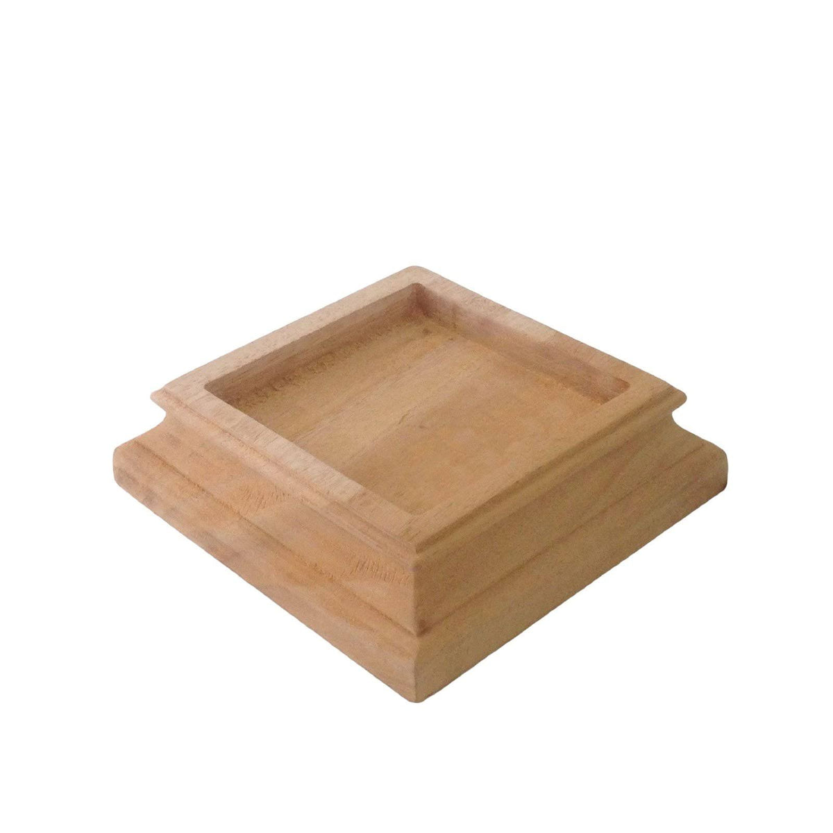 4x6 Wood Post Cap with Stainless Pyramid N648759