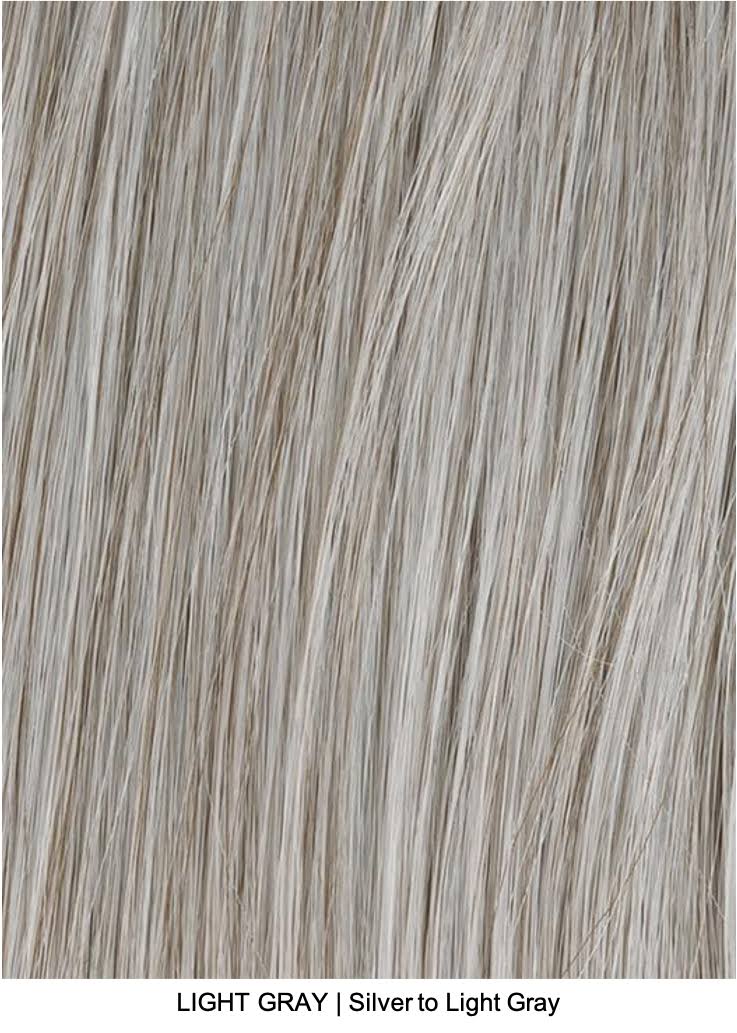 Light Gray Synthetic Wig X815