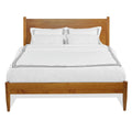 Solid Wood Queen Panel Bed Z55149