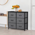 6 Drawer Fabric Storage Dresser B90841