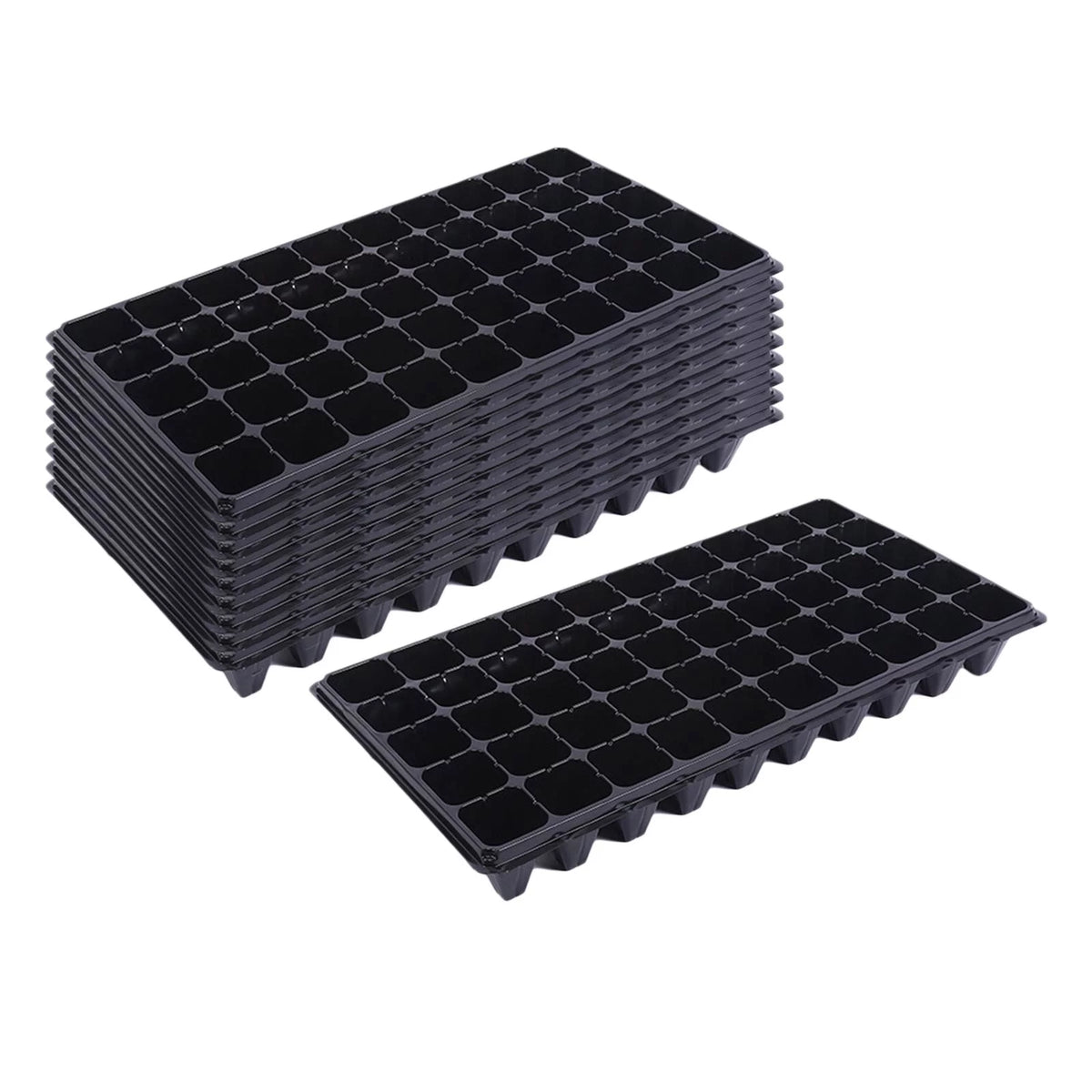 10 Pieces Seedling Trays with Holes Y196621