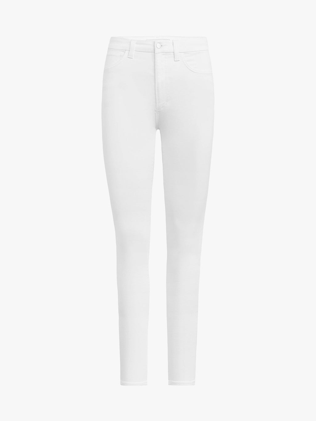 White High Rise Skinny Jeans O684365