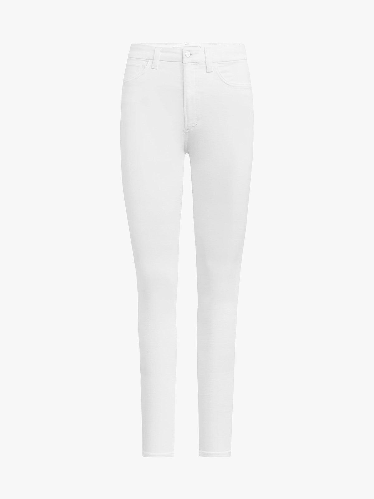 White High Rise Skinny Jeans O684365