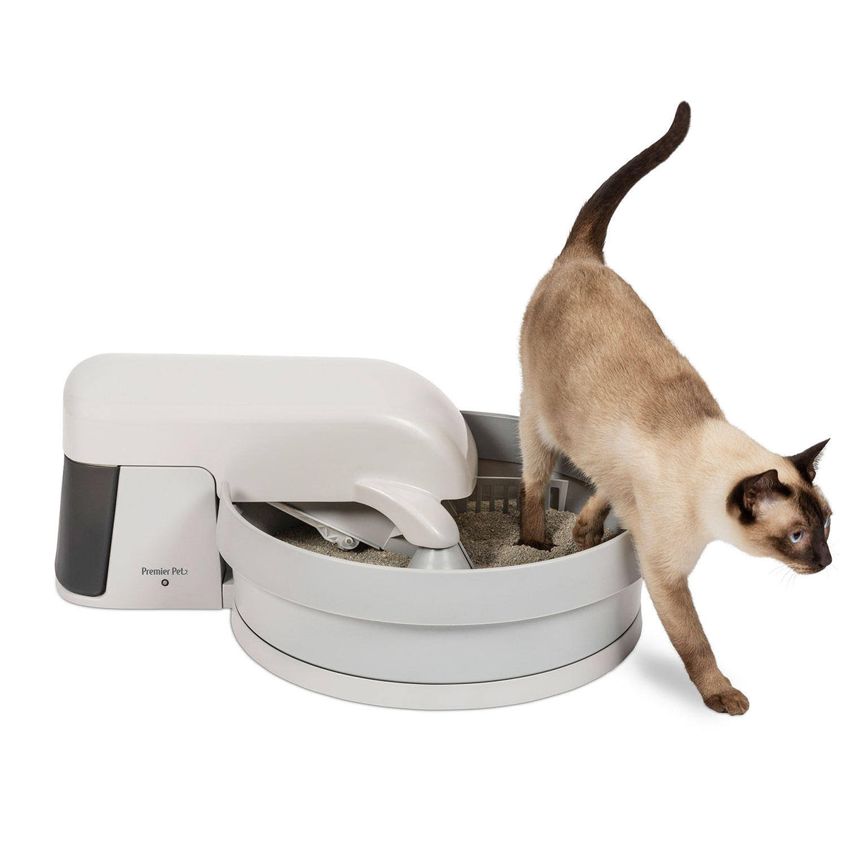 Auto-Clean Litter Box with Filters J374