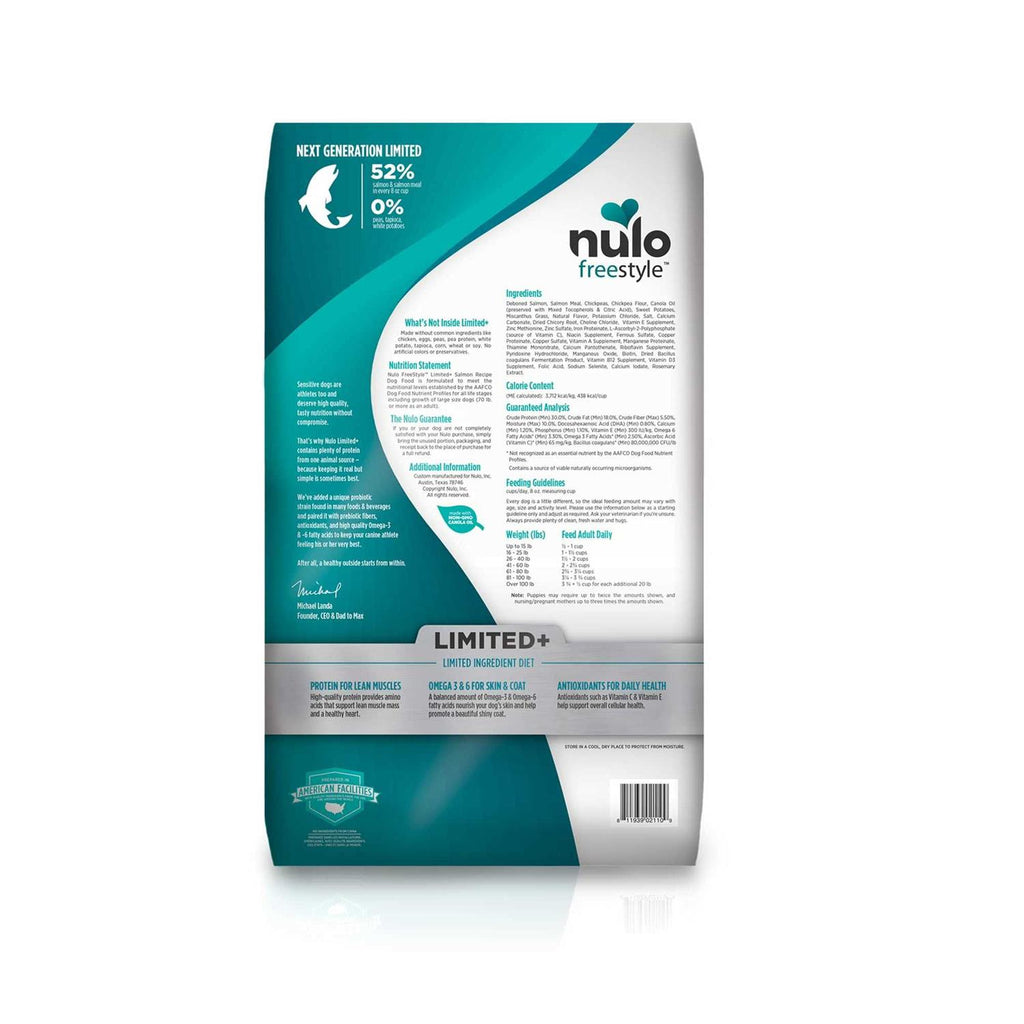 Salmon Recipe Grain-Free Dry Dog Food W16861
