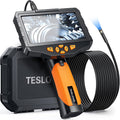 Dual Lens Inspection Camera with 5 IPS Screen, 16.4ft Flexible Probe, 1080p B4586