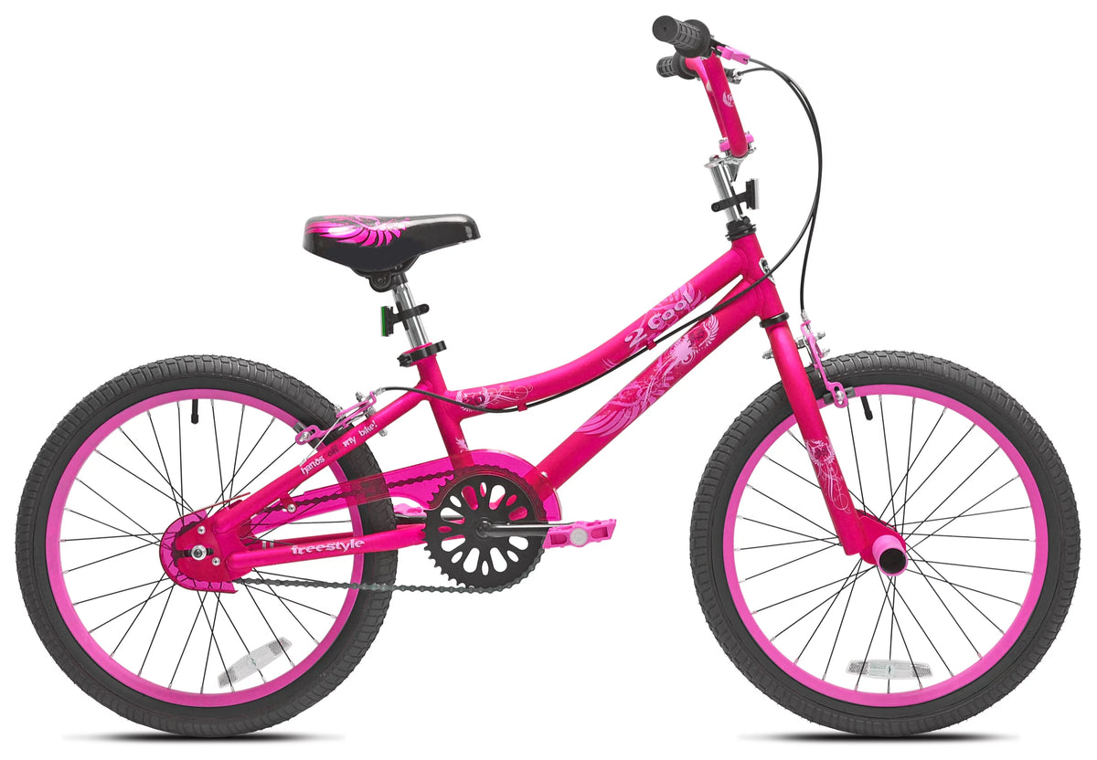 20 In. Pink BMX Bike V86051