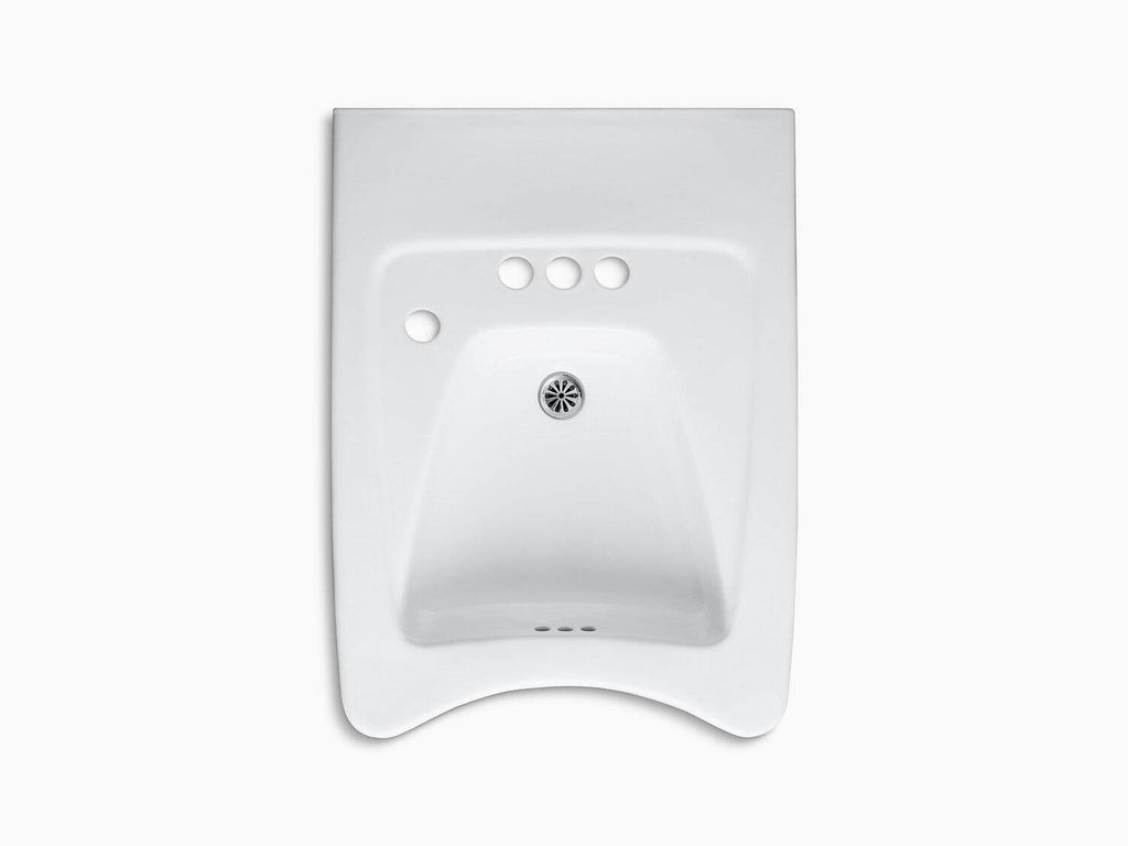 White Bathroom Sink N646519