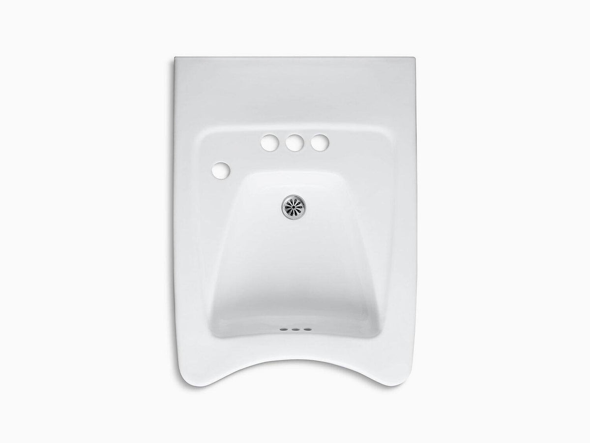 White Bathroom Sink N646519