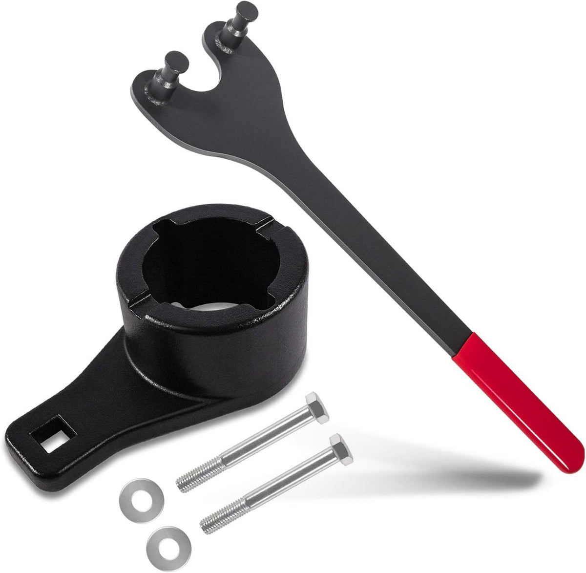 Cam Pulley Holder Tool & Crankshaft Damper Pulley Holding Holder, Pack of 2 L547578