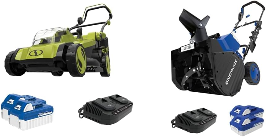 Cordless Mulching Lawn Mower with 11-Gallon Grass Catcher A379681